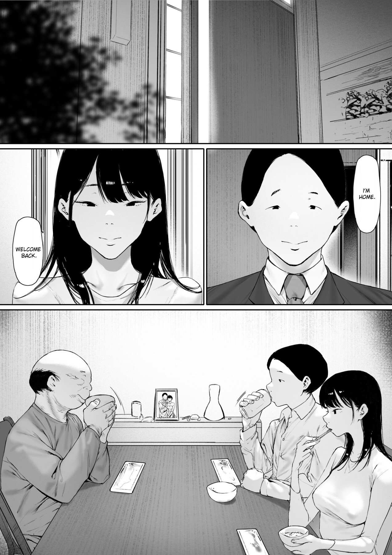 Hentai Manga Comic-Now Living with my father-in-law, I was supposed to have a happy newlywed life-Chapter 3-57